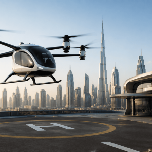 Émirats arabes unis : les taxis volants se préparent au décollage